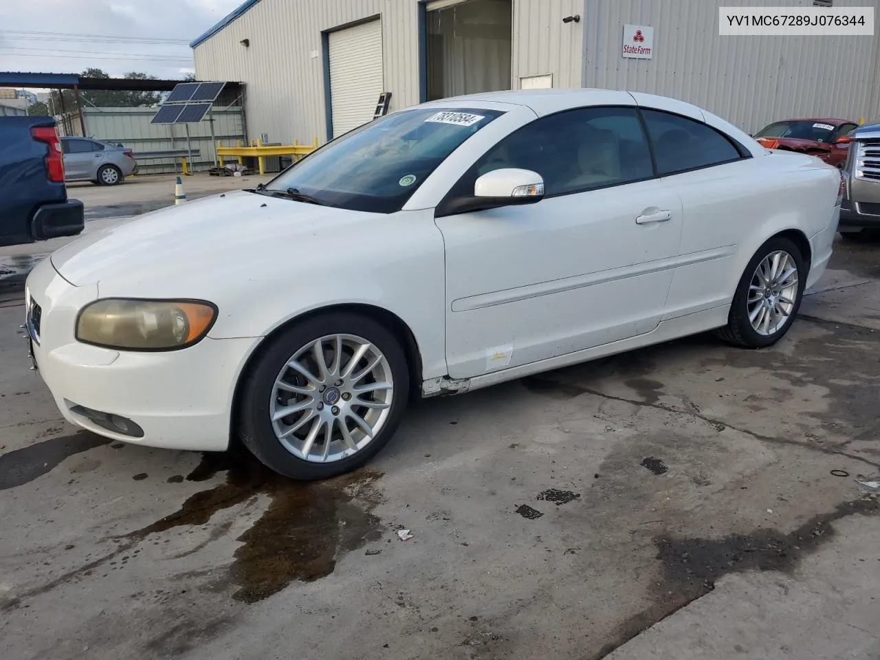 2009 Volvo C70 T5 VIN: YV1MC67289J076344 Lot: 78310584