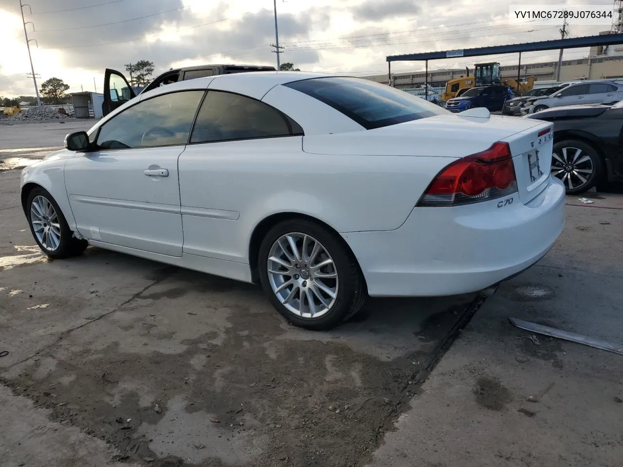 2009 Volvo C70 T5 VIN: YV1MC67289J076344 Lot: 78310584