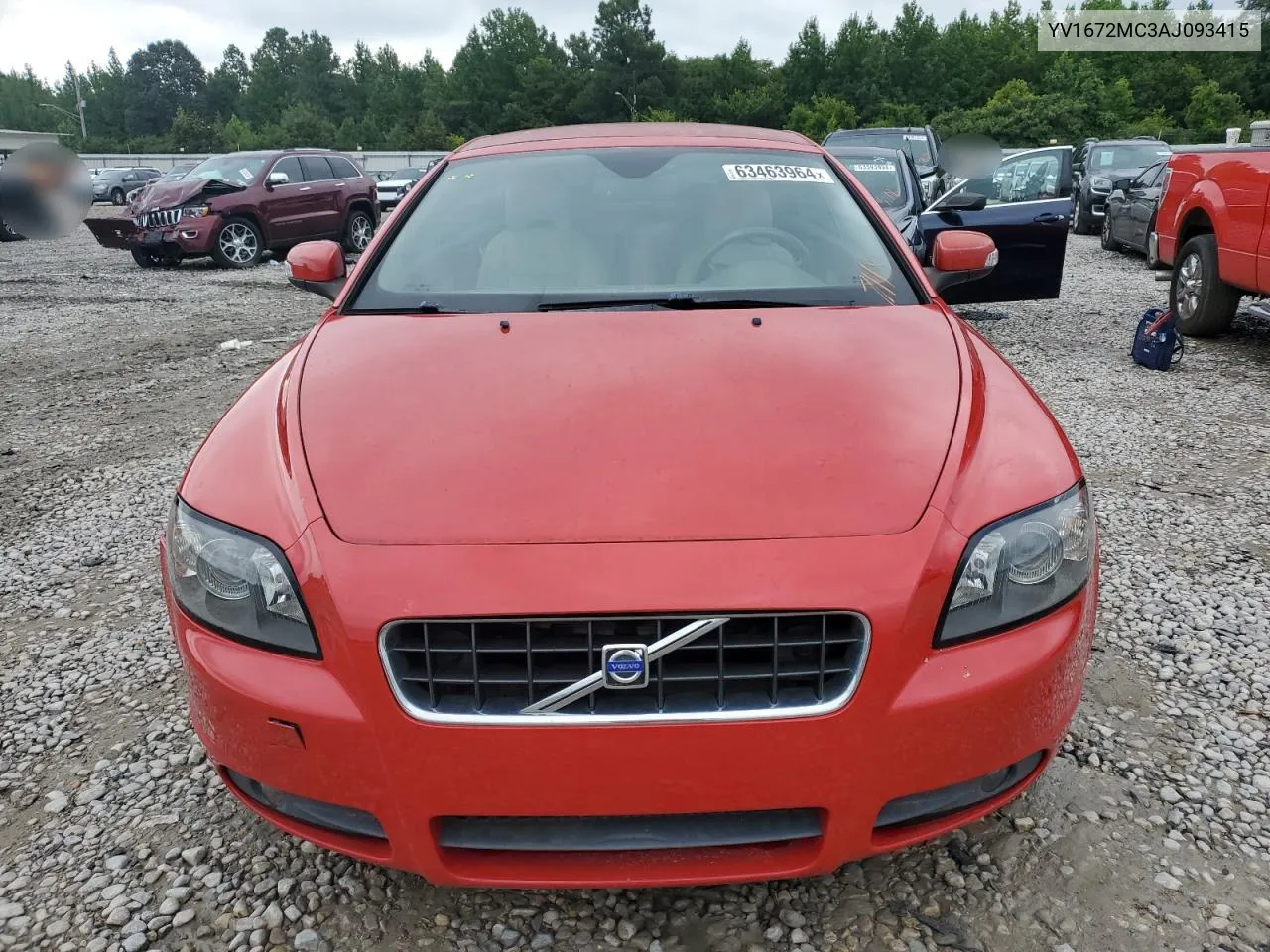 2010 Volvo C70 T5 VIN: YV1672MC3AJ093415 Lot: 63463964