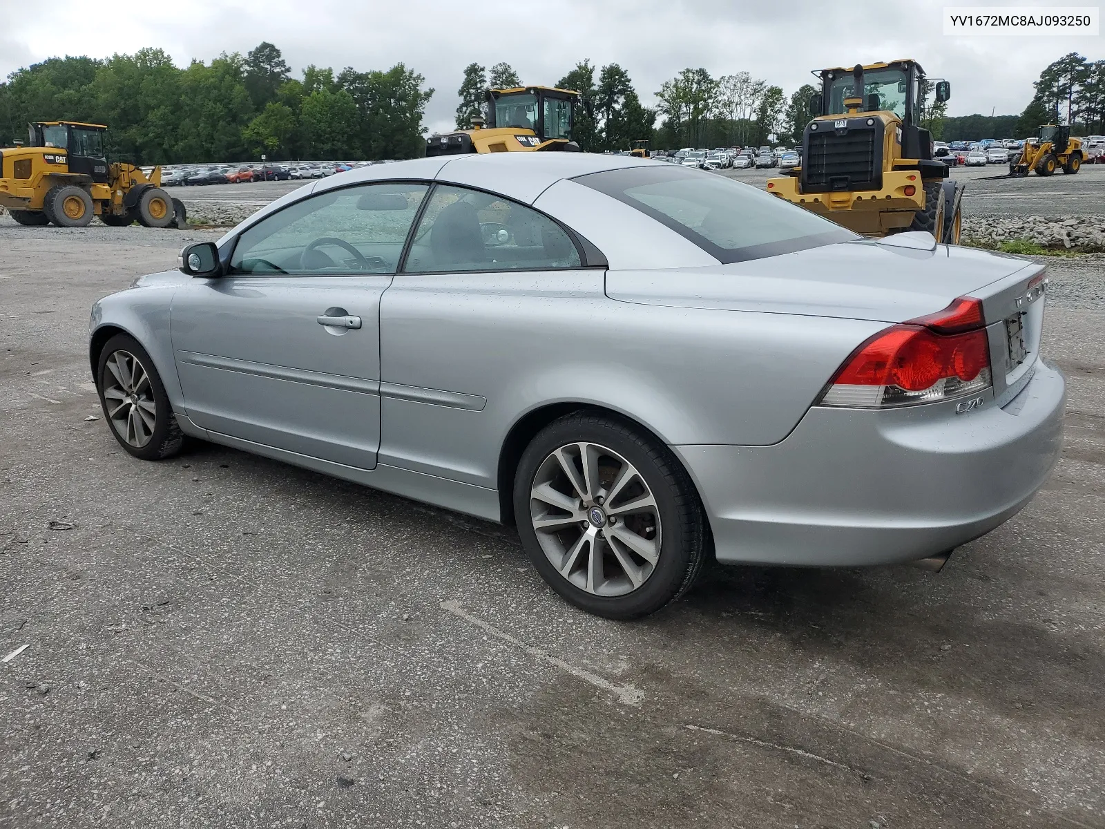 YV1672MC8AJ093250 2010 Volvo C70 T5