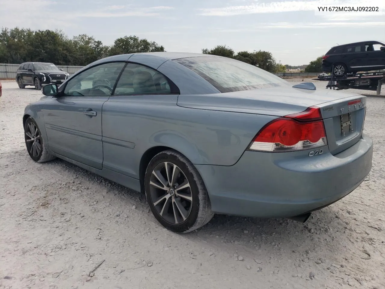 2010 Volvo C70 T5 VIN: YV1672MC3AJ092202 Lot: 76524334