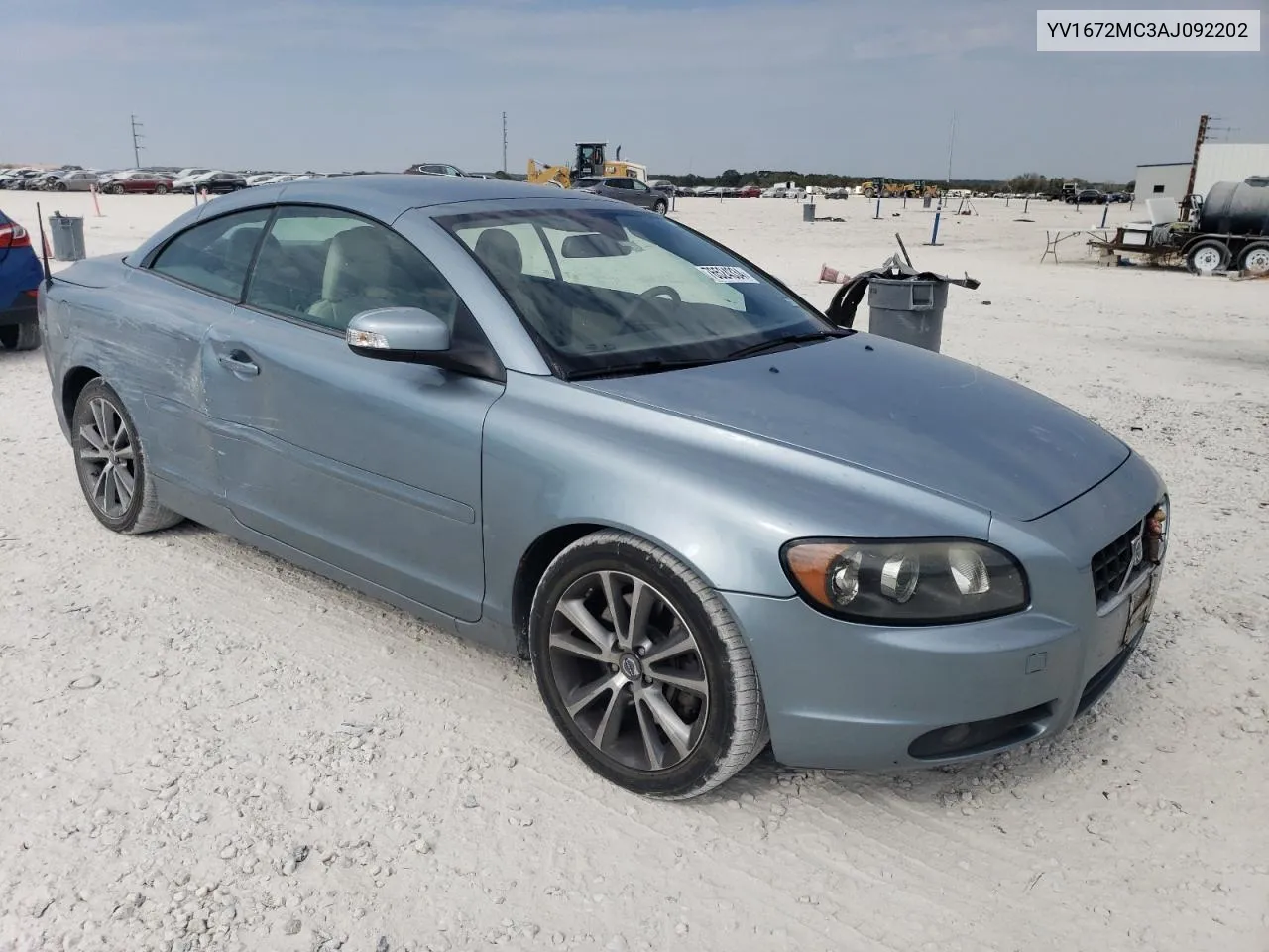 YV1672MC3AJ092202 2010 Volvo C70 T5