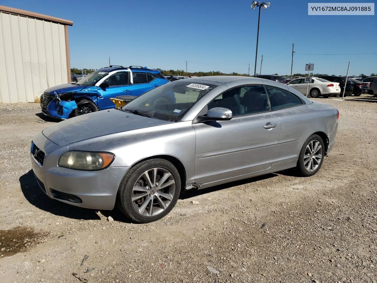 YV1672MC8AJ091885 2010 Volvo C70 T5