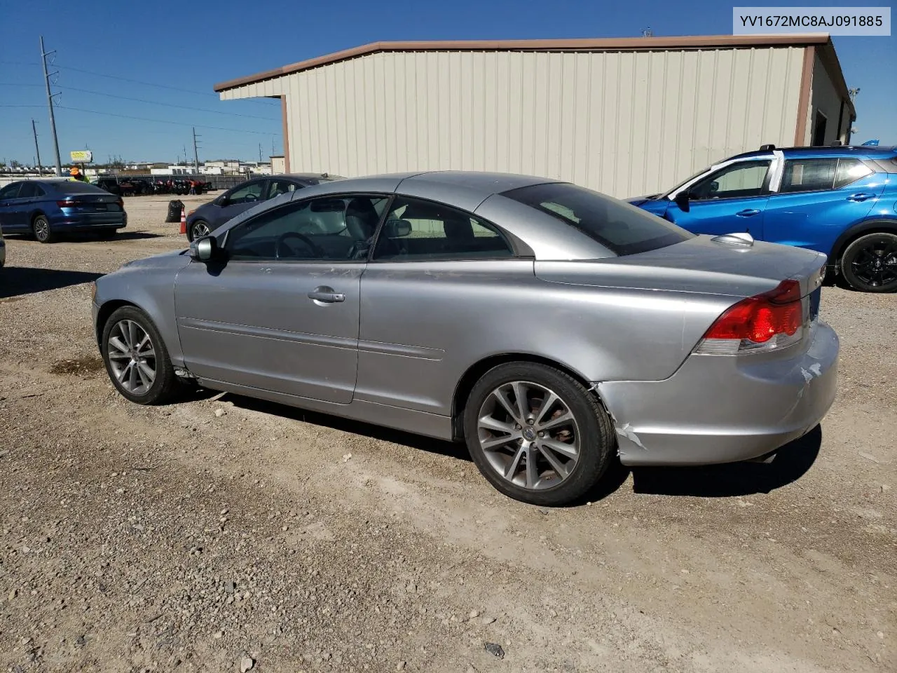 YV1672MC8AJ091885 2010 Volvo C70 T5