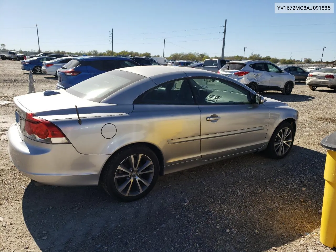 YV1672MC8AJ091885 2010 Volvo C70 T5