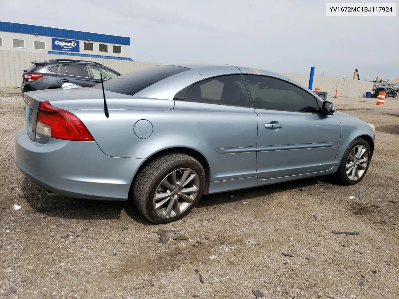 2011 Volvo C70 T5 VIN: YV1672MC1BJ117924 Lot: 56677154