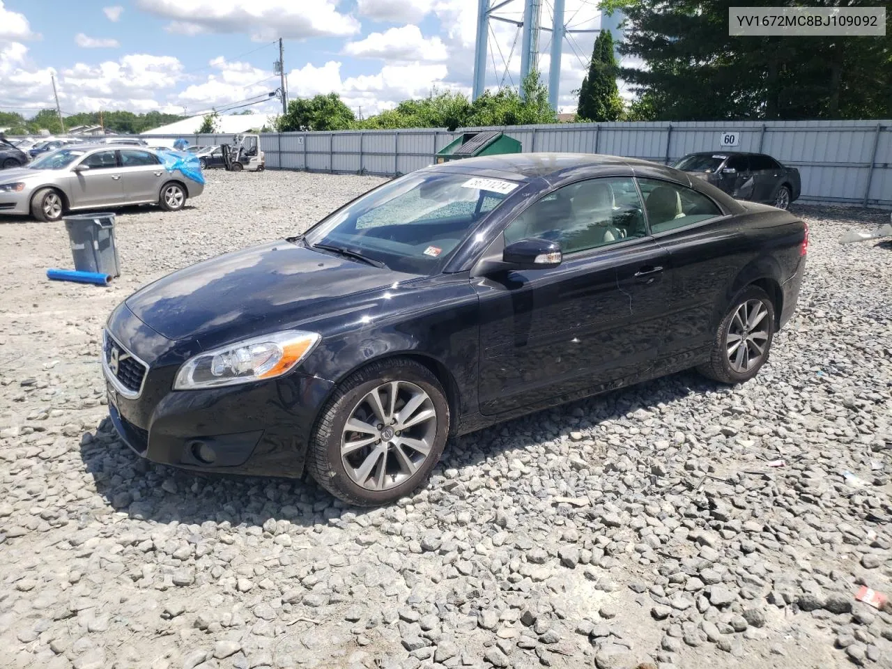 2011 Volvo C70 T5 VIN: YV1672MC8BJ109092 Lot: 56711214