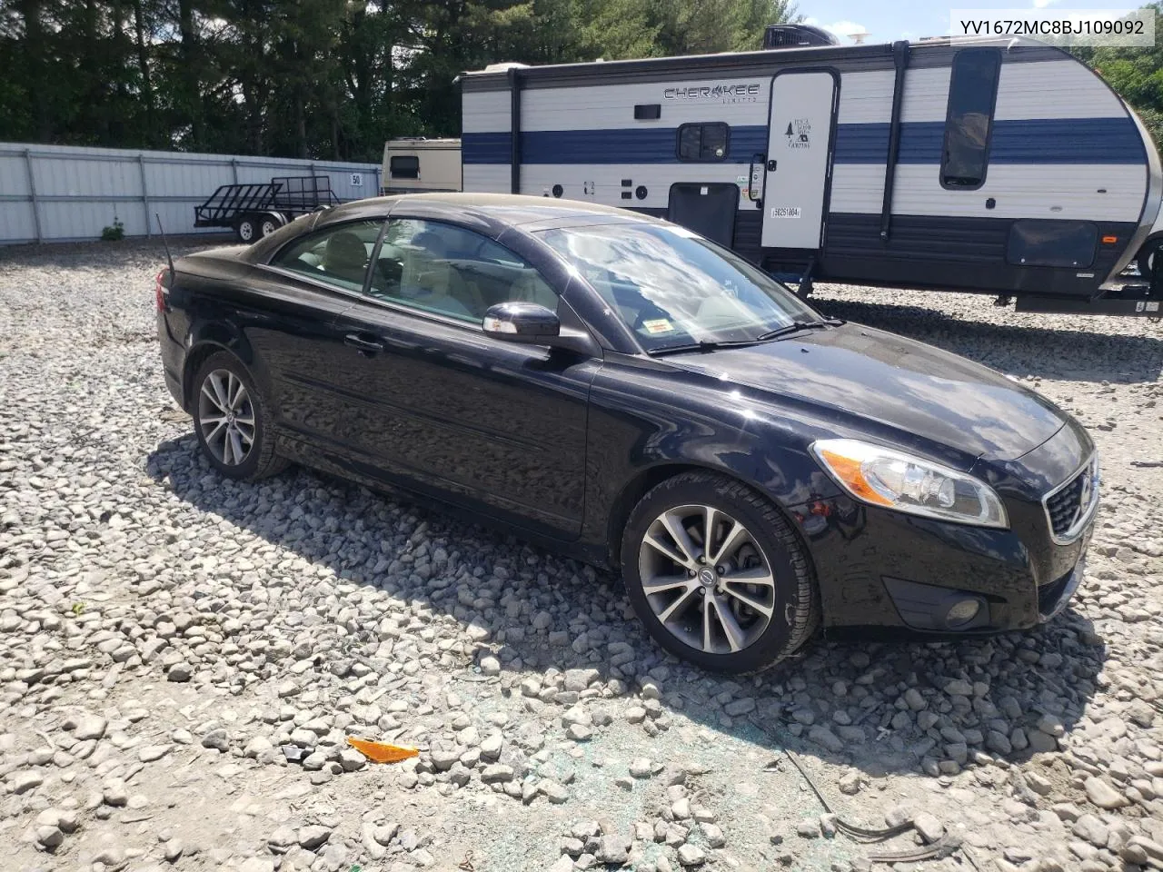 2011 Volvo C70 T5 VIN: YV1672MC8BJ109092 Lot: 56711214