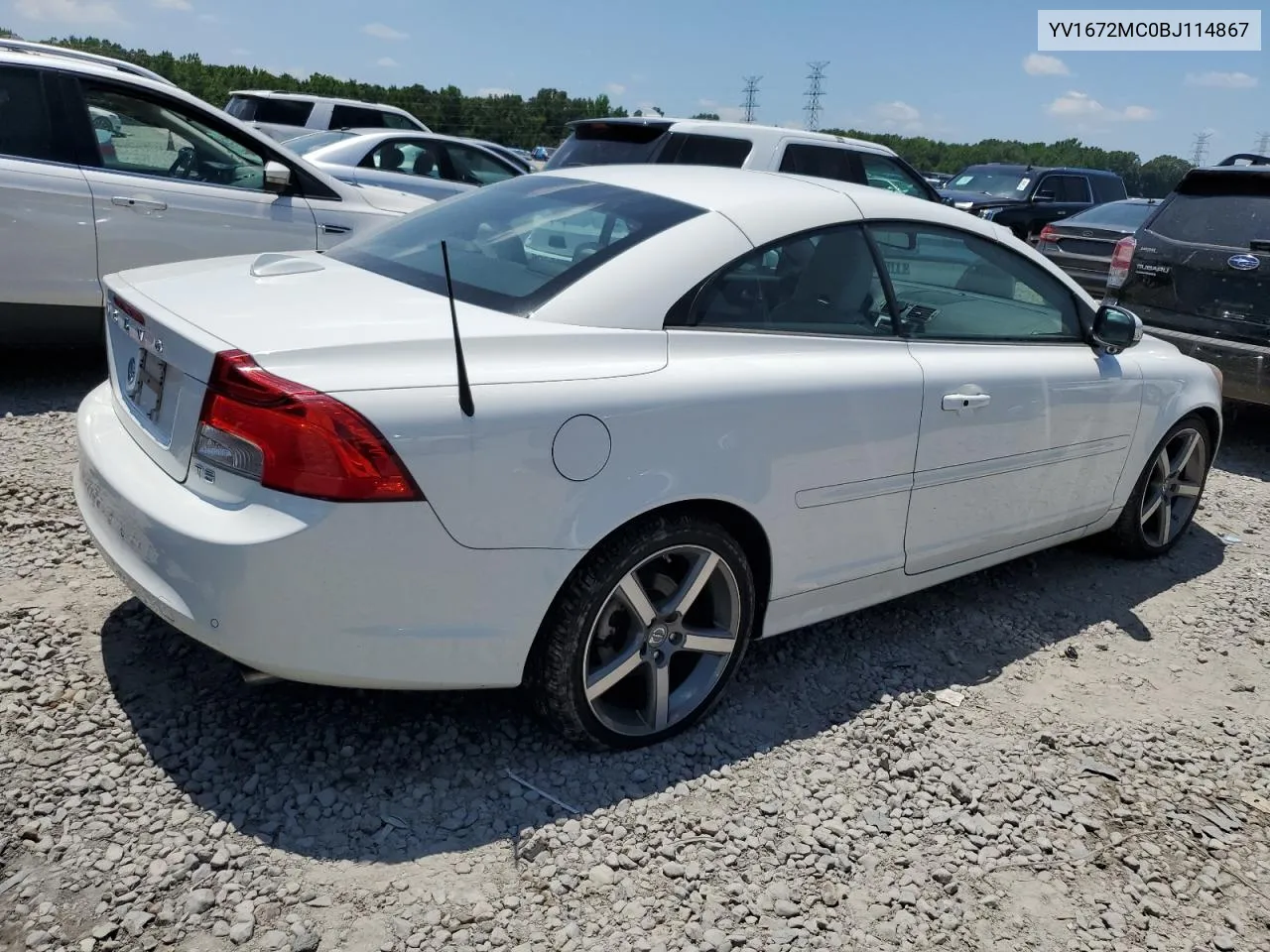 YV1672MC0BJ114867 2011 Volvo C70 T5