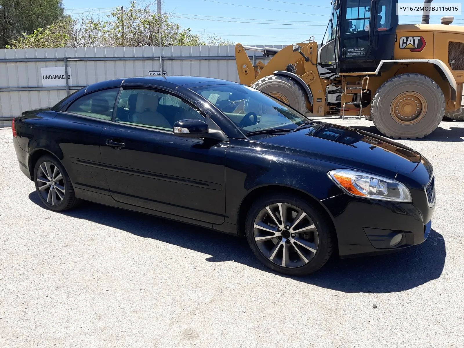 2011 Volvo C70 T5 VIN: YV1672MC9BJ115015 Lot: 60074474