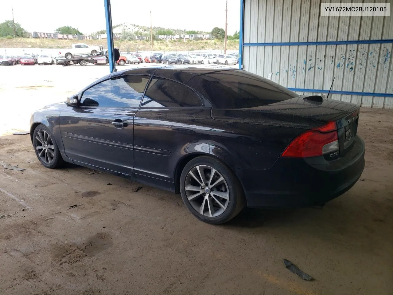 2011 Volvo C70 T5 VIN: YV1672MC2BJ120105 Lot: 60646884