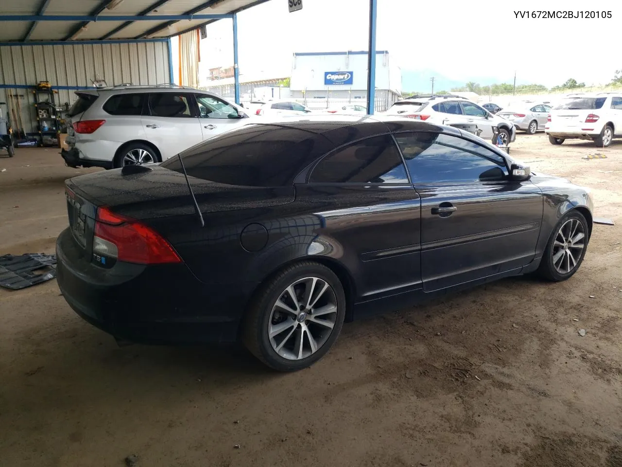 2011 Volvo C70 T5 VIN: YV1672MC2BJ120105 Lot: 60646884