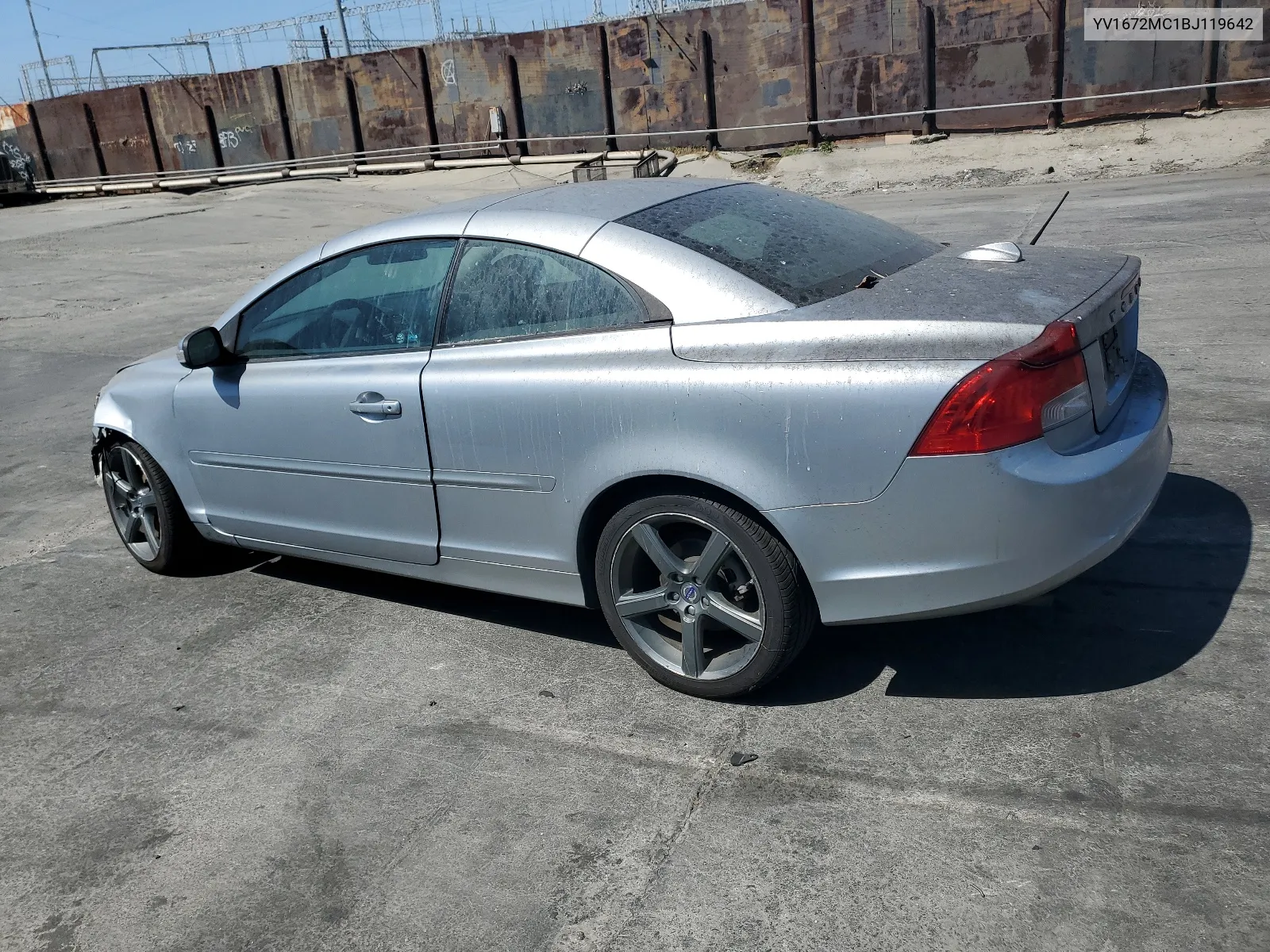 2011 Volvo C70 T5 VIN: YV1672MC1BJ119642 Lot: 68719654