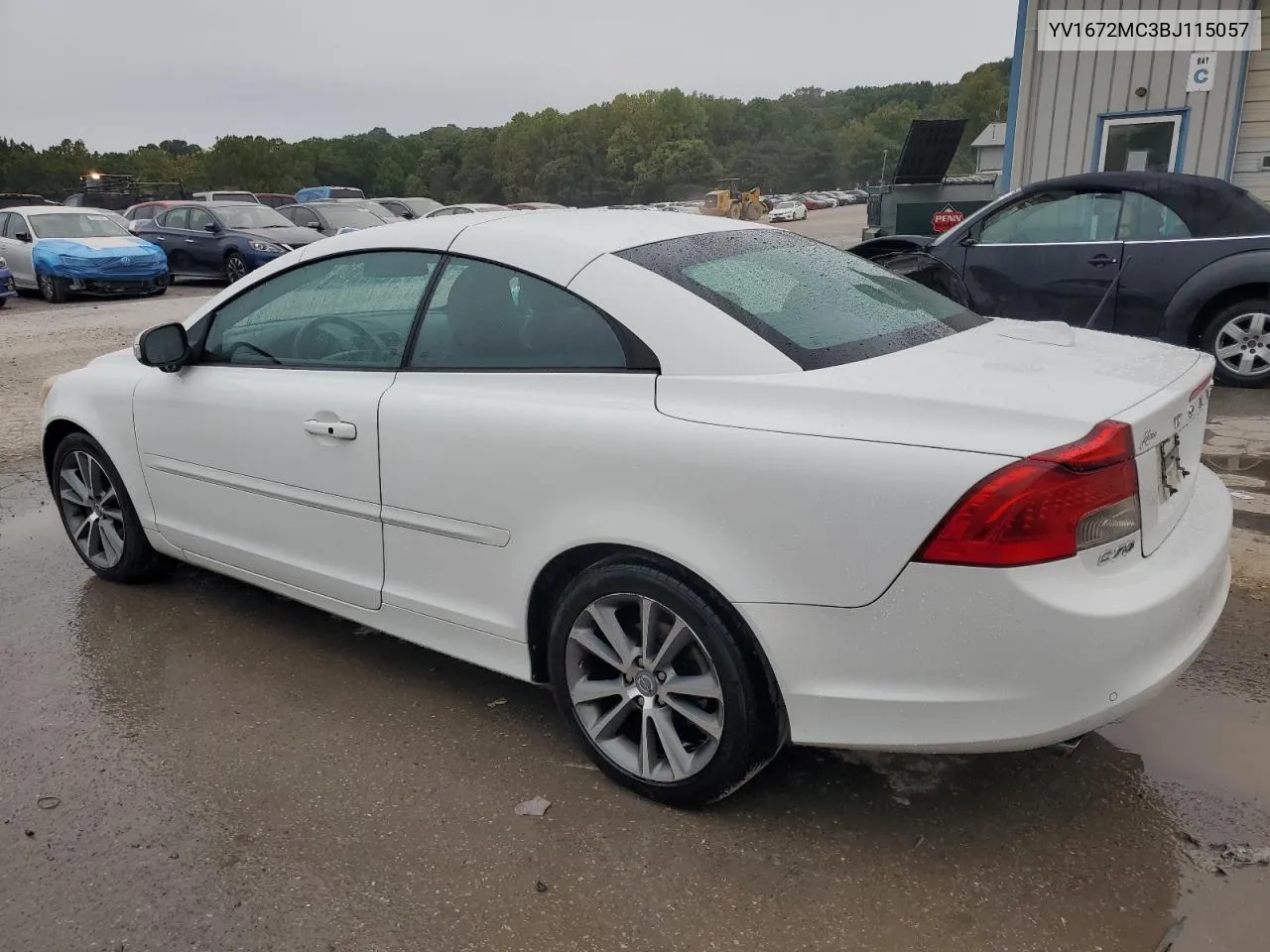 2011 Volvo C70 T5 VIN: YV1672MC3BJ115057 Lot: 71536544