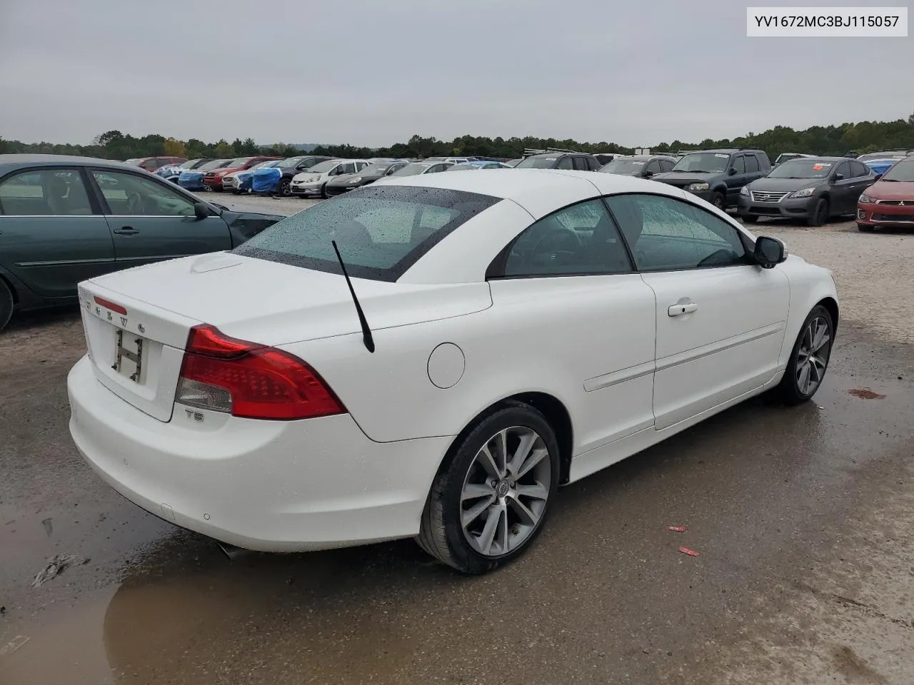 2011 Volvo C70 T5 VIN: YV1672MC3BJ115057 Lot: 71536544