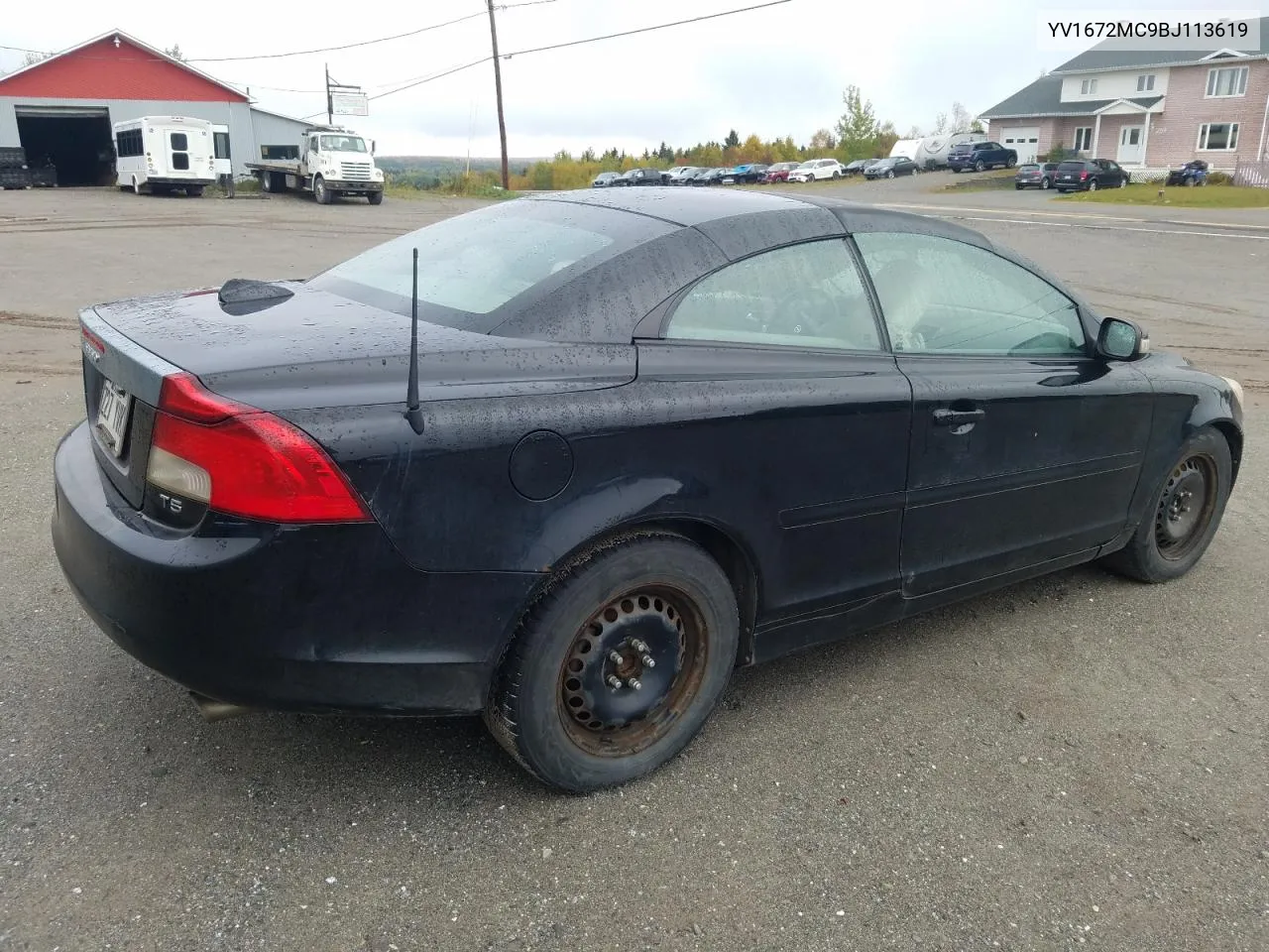 2011 Volvo C70 T5 VIN: YV1672MC9BJ113619 Lot: 72230884