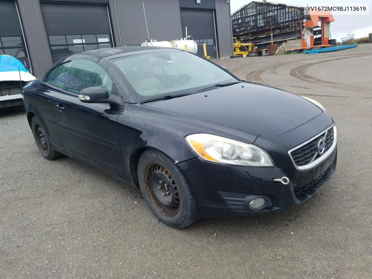 2011 Volvo C70 T5 VIN: YV1672MC9BJ113619 Lot: 72230884