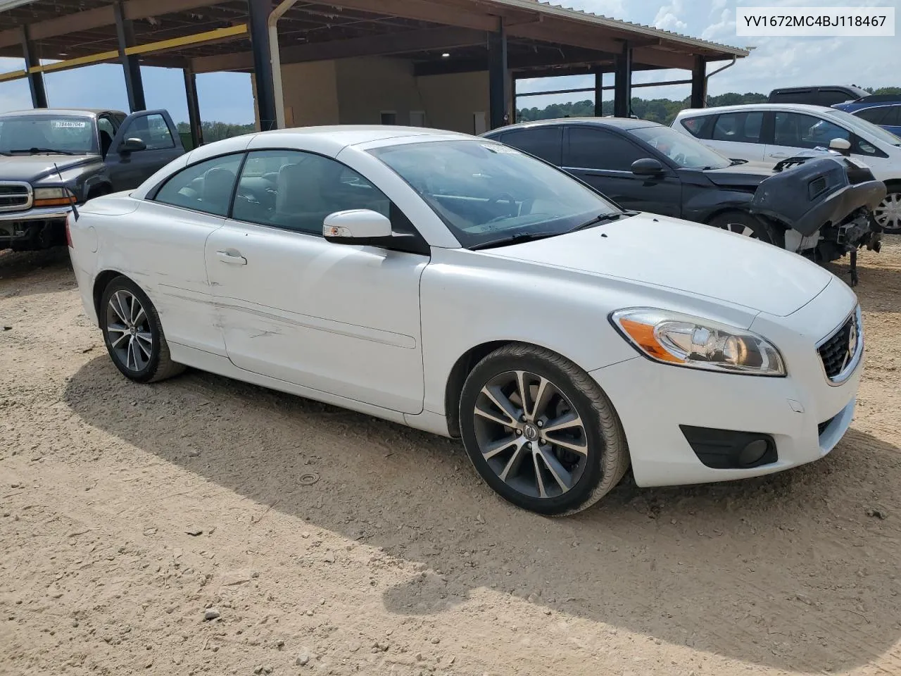 2011 Volvo C70 T5 VIN: YV1672MC4BJ118467 Lot: 72769374