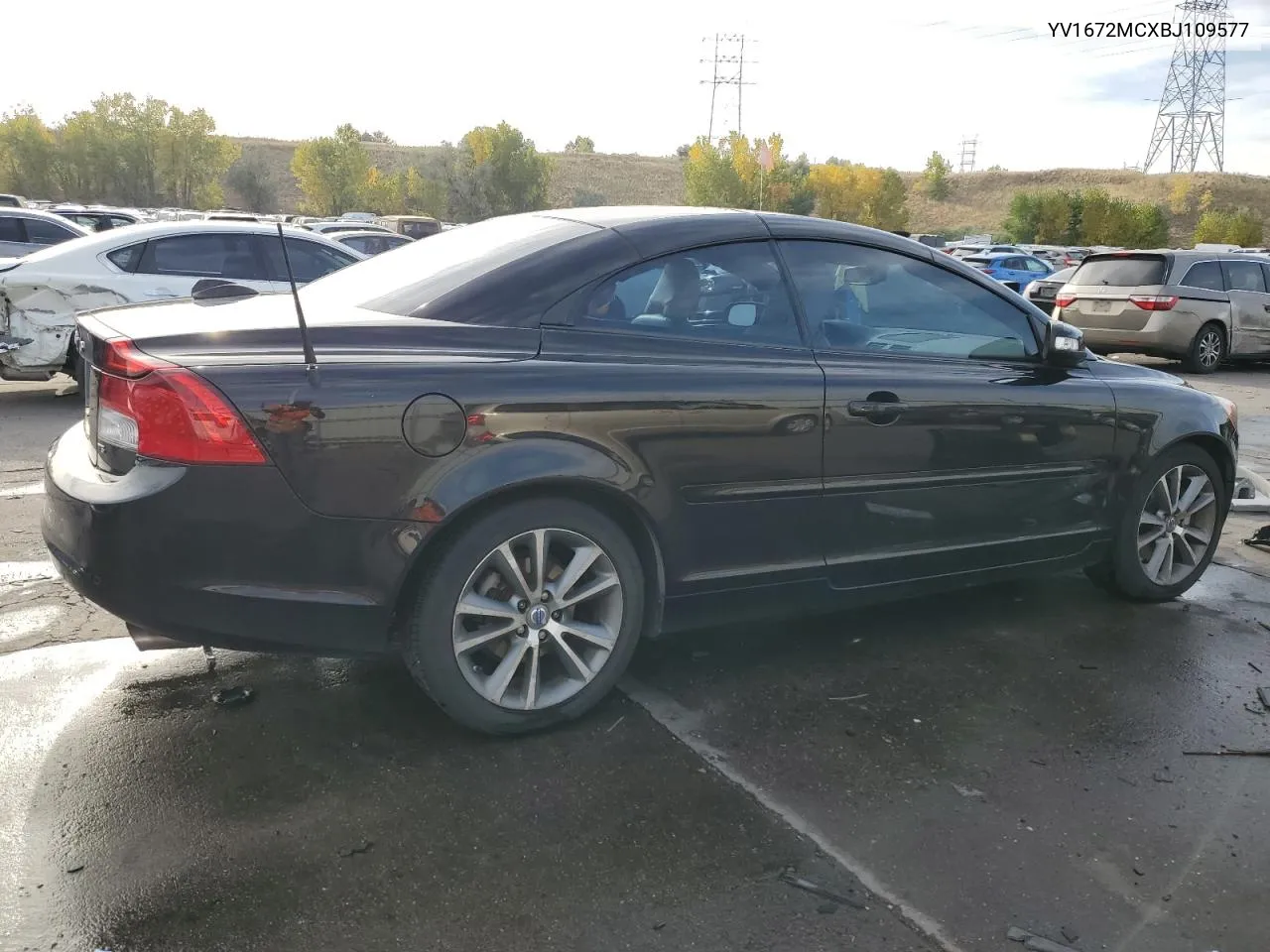 2011 Volvo C70 T5 VIN: YV1672MCXBJ109577 Lot: 74488594