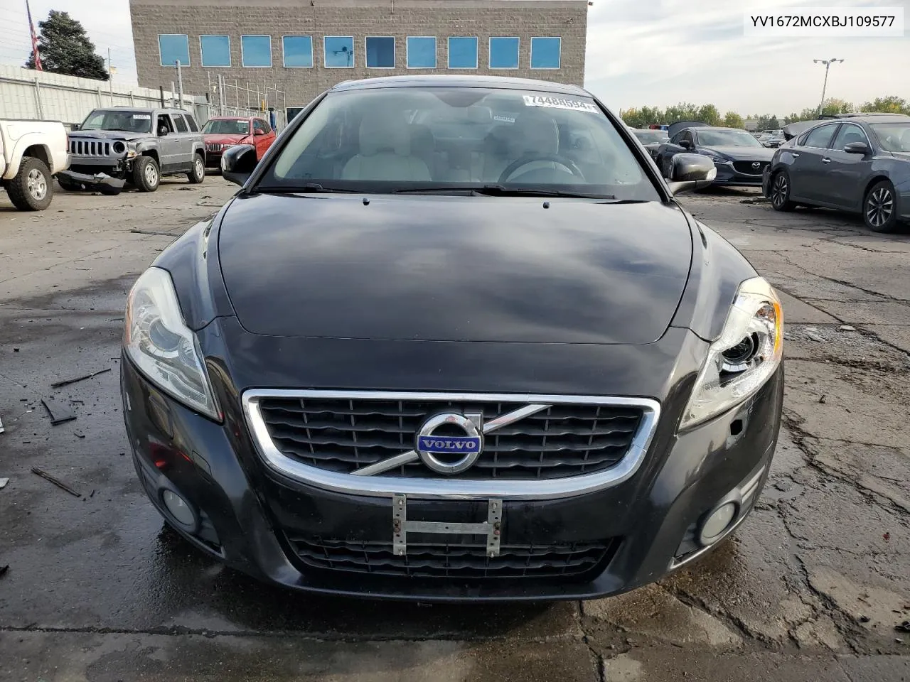 2011 Volvo C70 T5 VIN: YV1672MCXBJ109577 Lot: 74488594