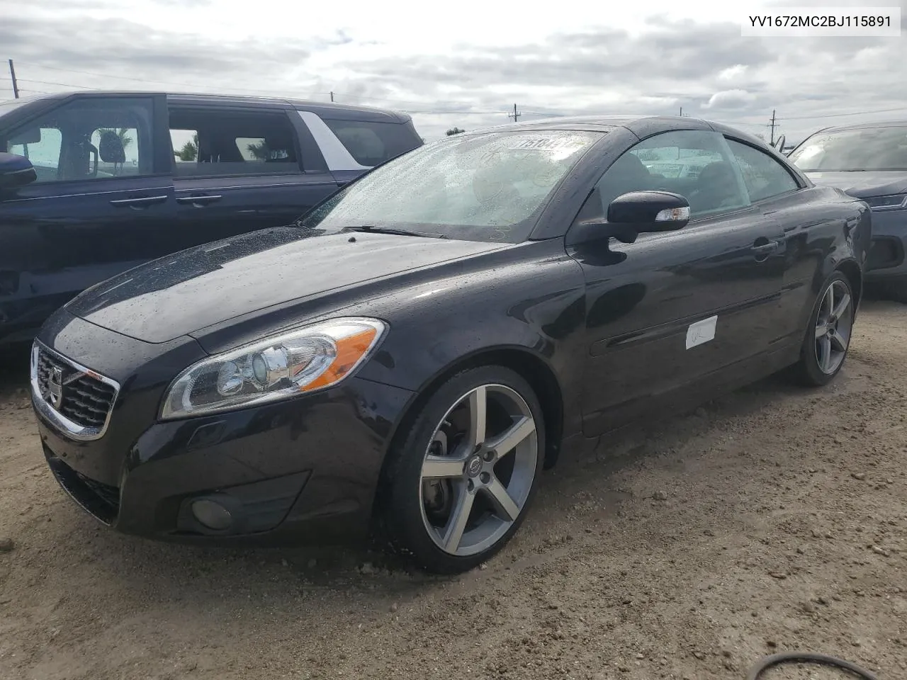 2011 Volvo C70 T5 VIN: YV1672MC2BJ115891 Lot: 75184914