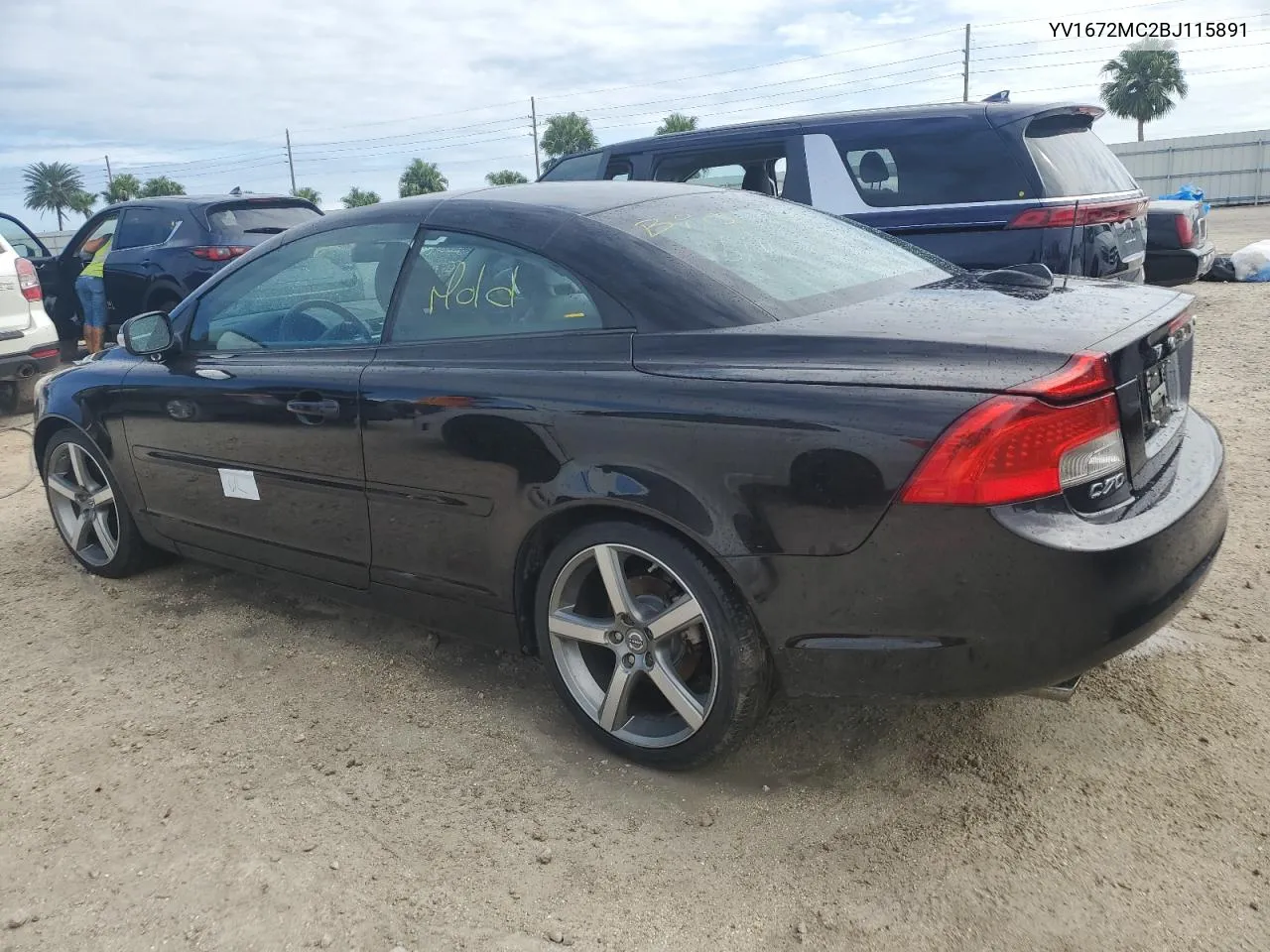 2011 Volvo C70 T5 VIN: YV1672MC2BJ115891 Lot: 75184914