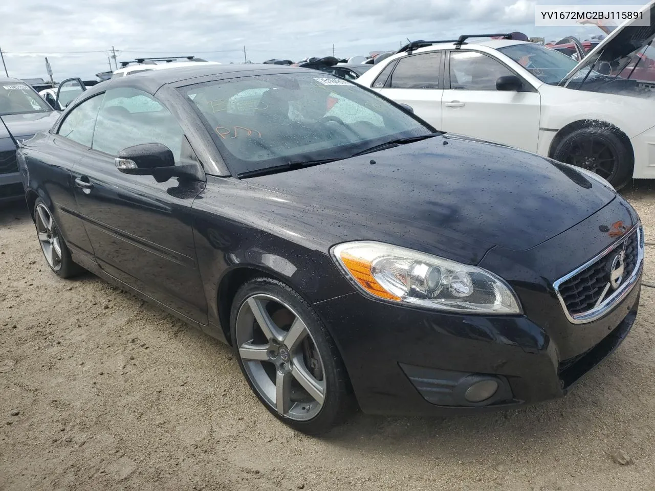 2011 Volvo C70 T5 VIN: YV1672MC2BJ115891 Lot: 75184914