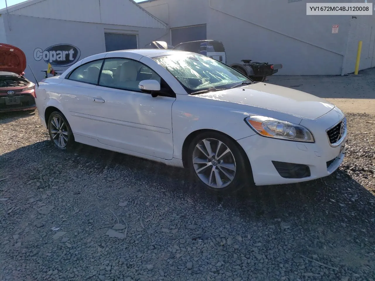 2011 Volvo C70 T5 VIN: YV1672MC4BJ120008 Lot: 75394374