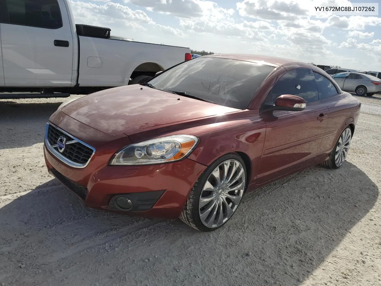 2011 Volvo C70 T5 VIN: YV1672MC8BJ107262 Lot: 77238544