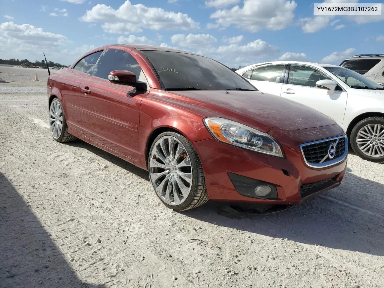 2011 Volvo C70 T5 VIN: YV1672MC8BJ107262 Lot: 77238544