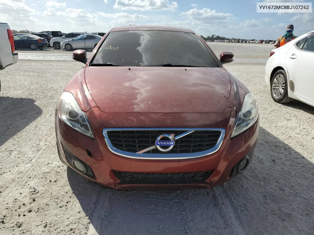 2011 Volvo C70 T5 VIN: YV1672MC8BJ107262 Lot: 77238544