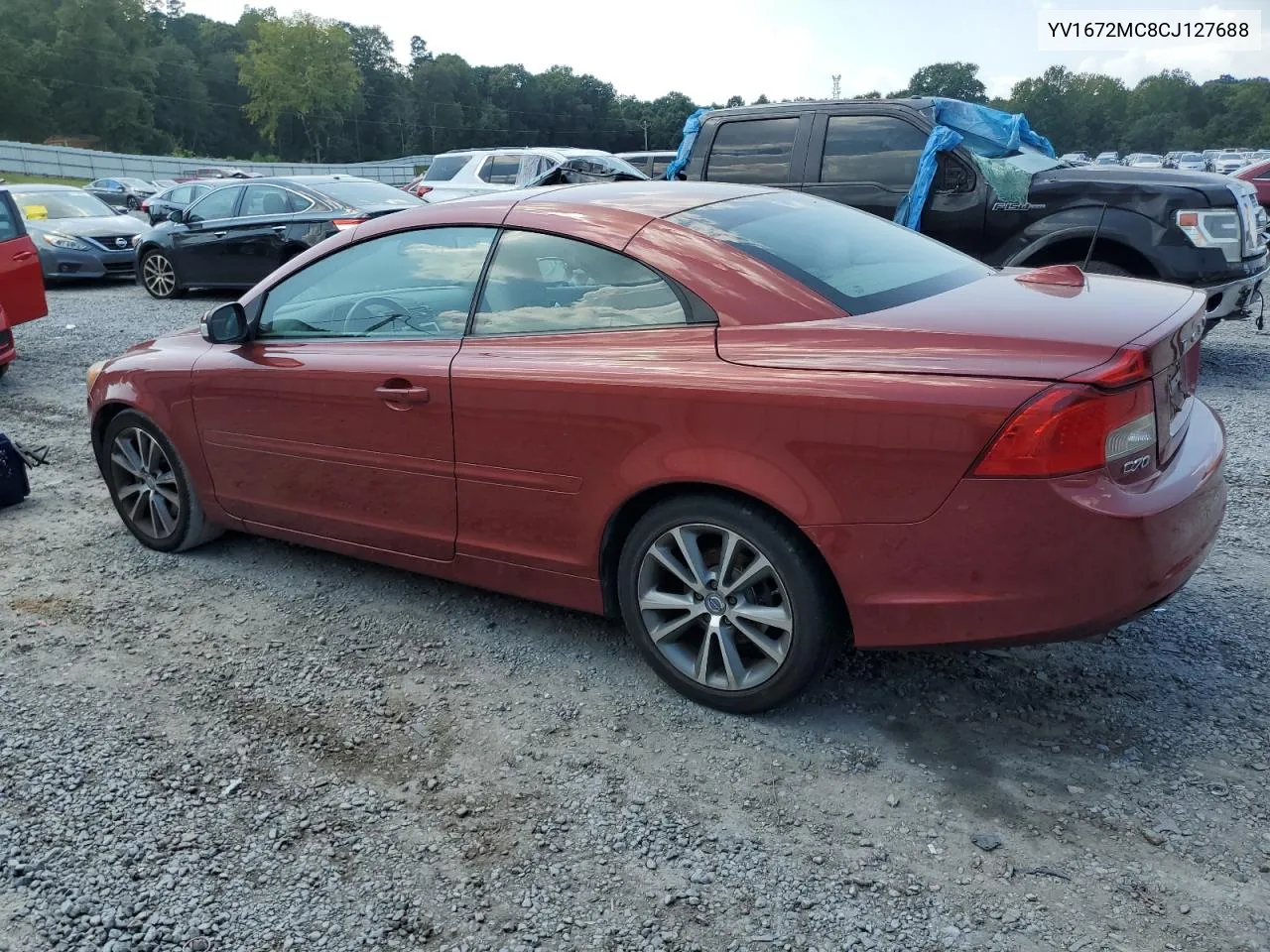 YV1672MC8CJ127688 2012 Volvo C70 T5