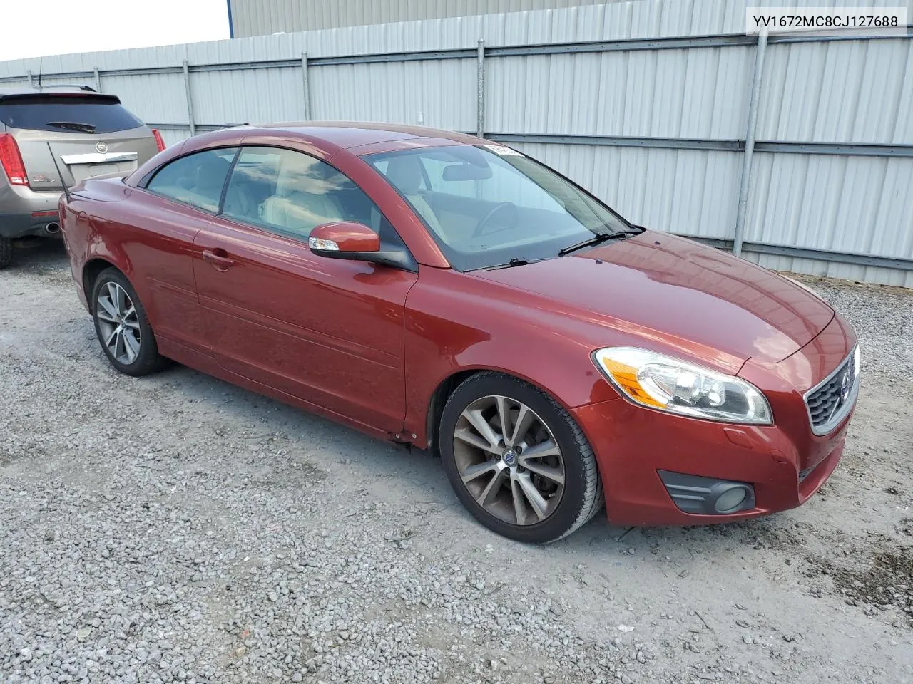 2012 Volvo C70 T5 VIN: YV1672MC8CJ127688 Lot: 69642354