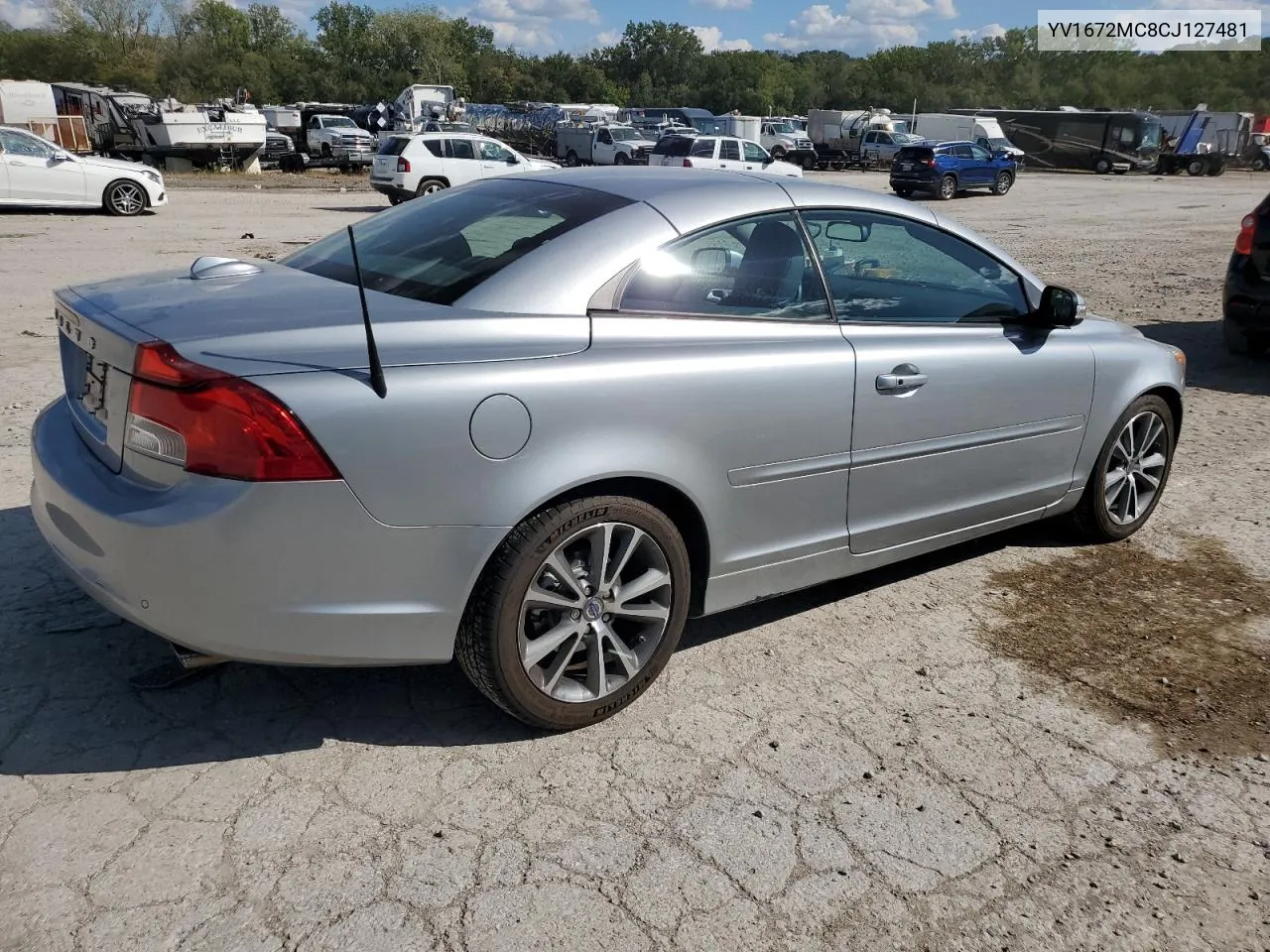 2012 Volvo C70 T5 VIN: YV1672MC8CJ127481 Lot: 73129114