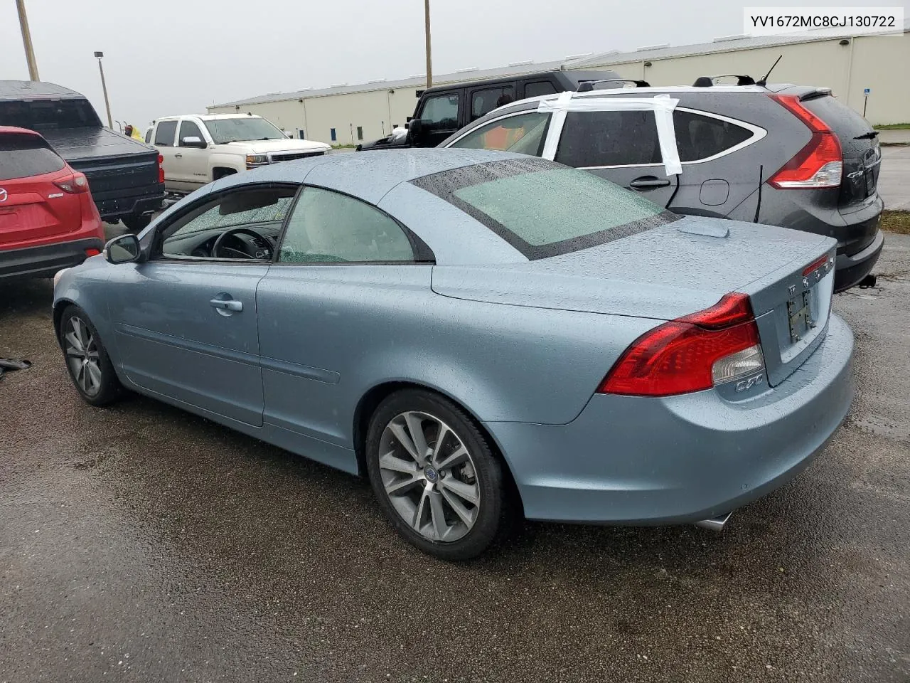 2012 Volvo C70 T5 VIN: YV1672MC8CJ130722 Lot: 74306124