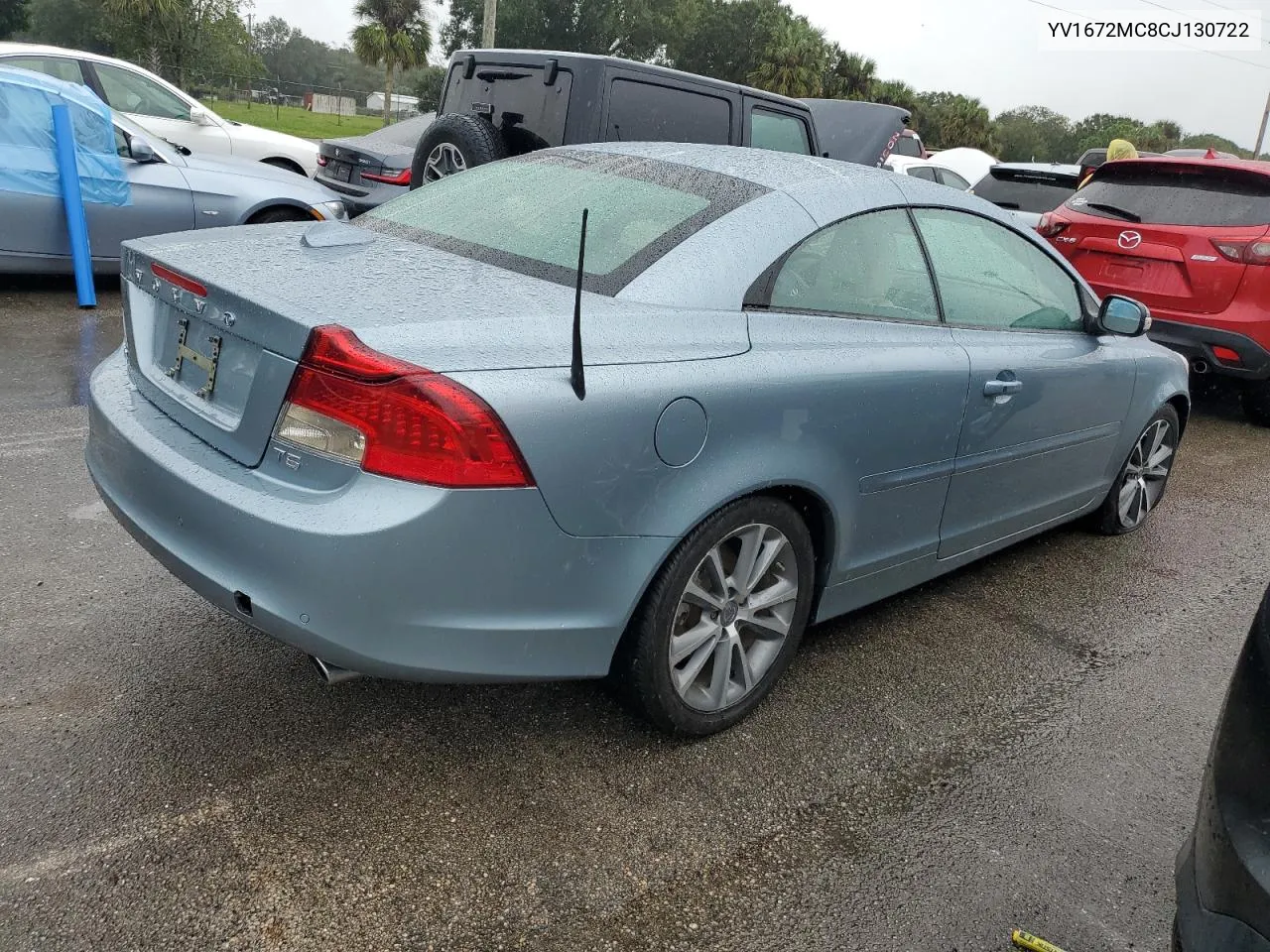 2012 Volvo C70 T5 VIN: YV1672MC8CJ130722 Lot: 74306124