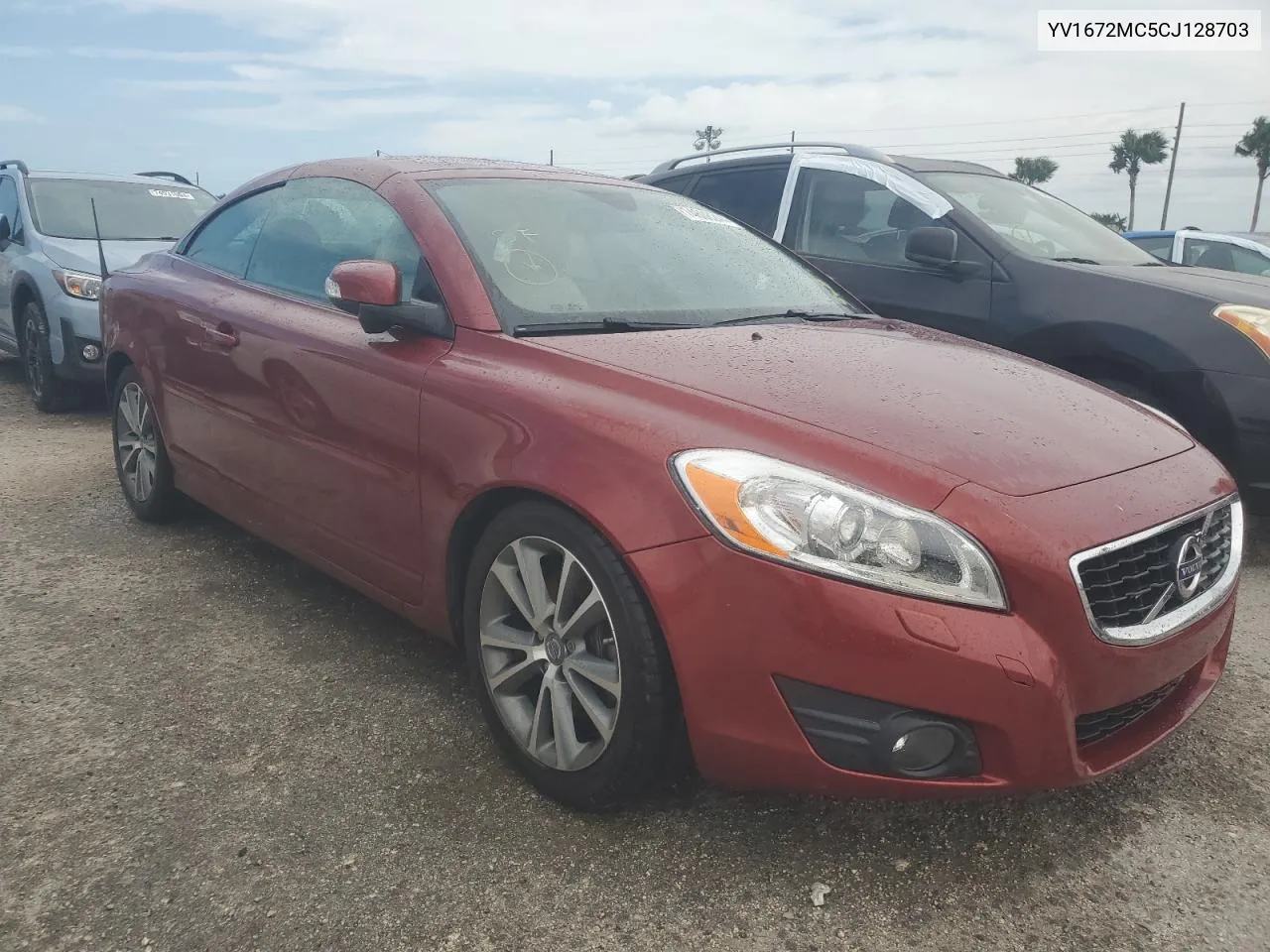 2012 Volvo C70 T5 VIN: YV1672MC5CJ128703 Lot: 74608244