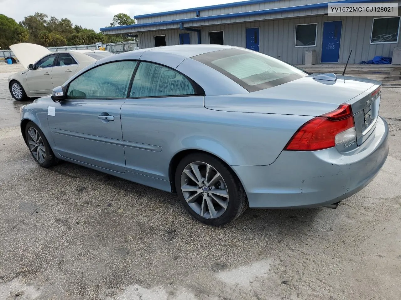 2012 Volvo C70 T5 VIN: YV1672MC1CJ128021 Lot: 74623754