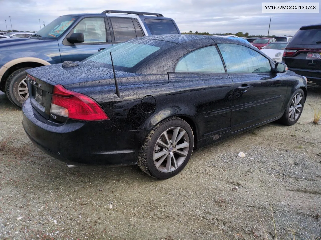 2012 Volvo C70 T5 VIN: YV1672MC4CJ130748 Lot: 74681254