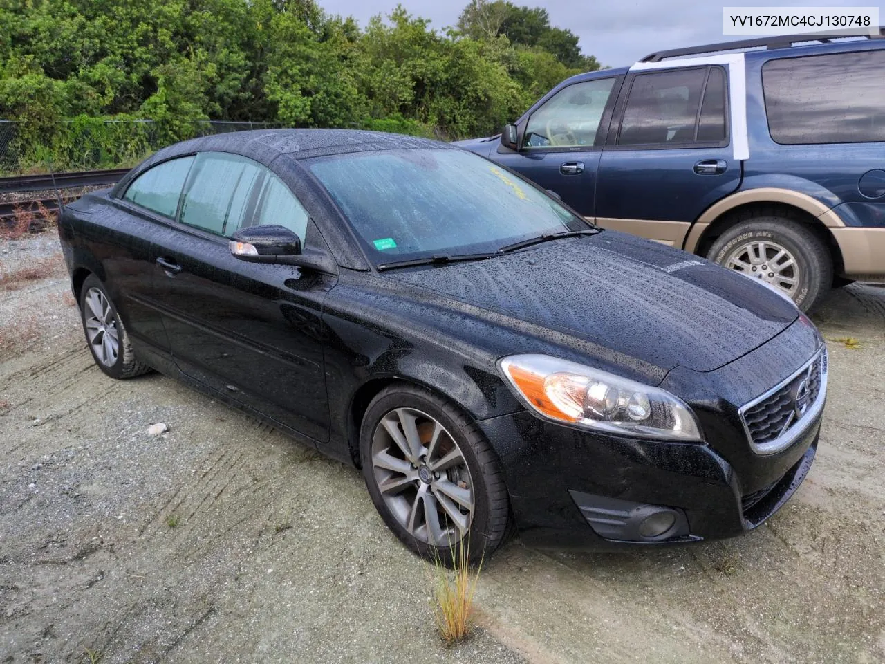 2012 Volvo C70 T5 VIN: YV1672MC4CJ130748 Lot: 74681254