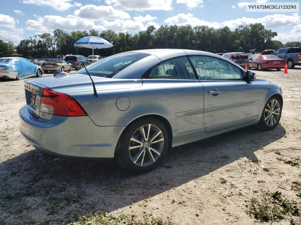 2012 Volvo C70 T5 VIN: YV1672MC3CJ123290 Lot: 74700404