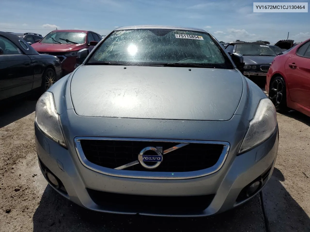 2012 Volvo C70 T5 VIN: YV1672MC1CJ130464 Lot: 75115854