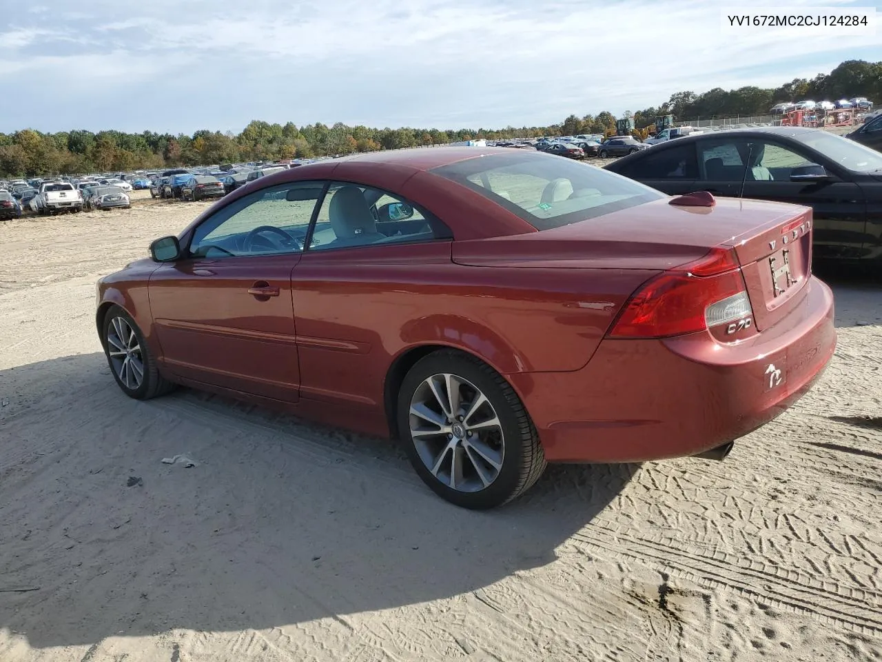 2012 Volvo C70 T5 VIN: YV1672MC2CJ124284 Lot: 76554644