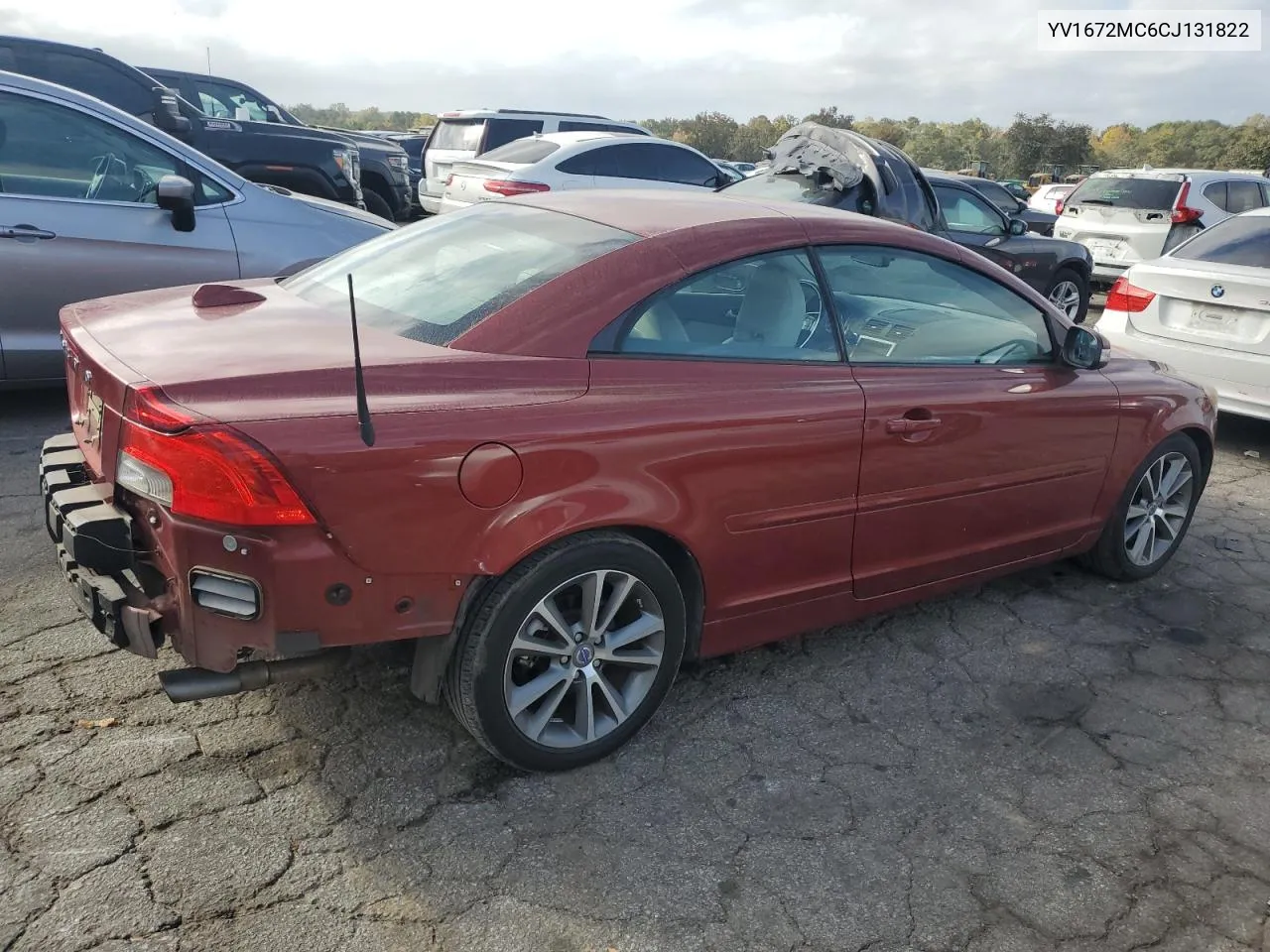 2012 Volvo C70 T5 VIN: YV1672MC6CJ131822 Lot: 78498444