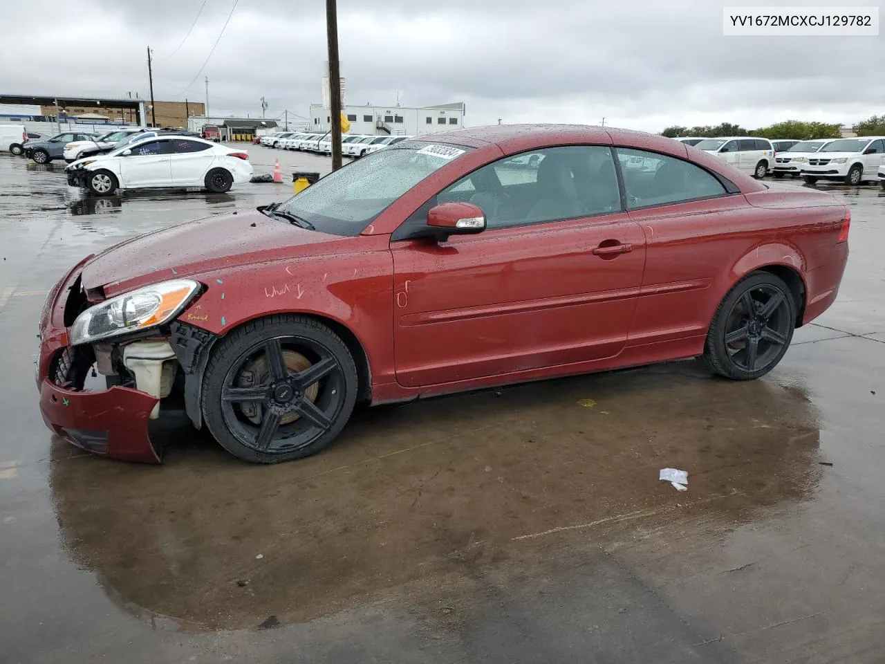 2012 Volvo C70 T5 VIN: YV1672MCXCJ129782 Lot: 79032834