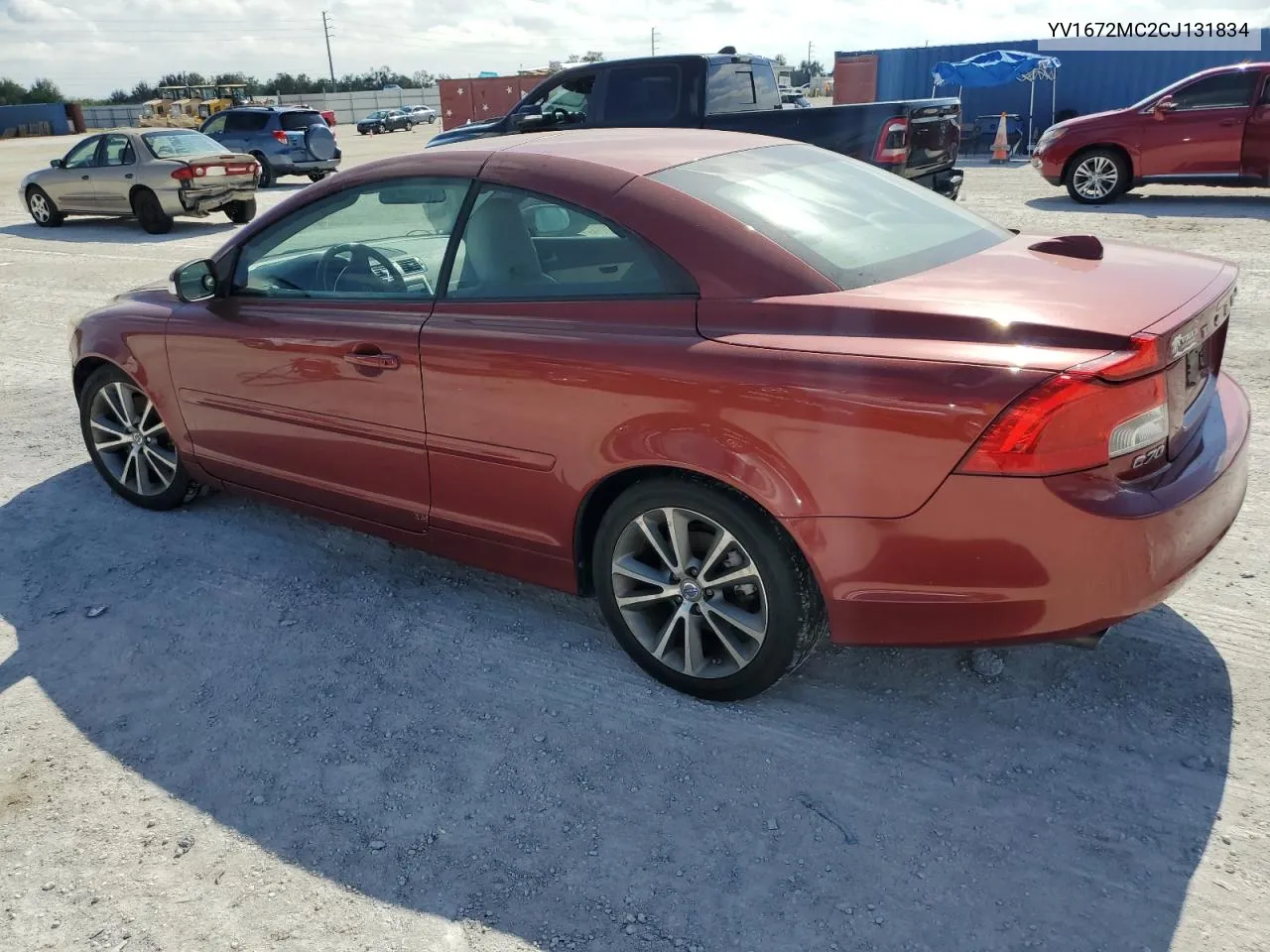 2012 Volvo C70 T5 VIN: YV1672MC2CJ131834 Lot: 81097624