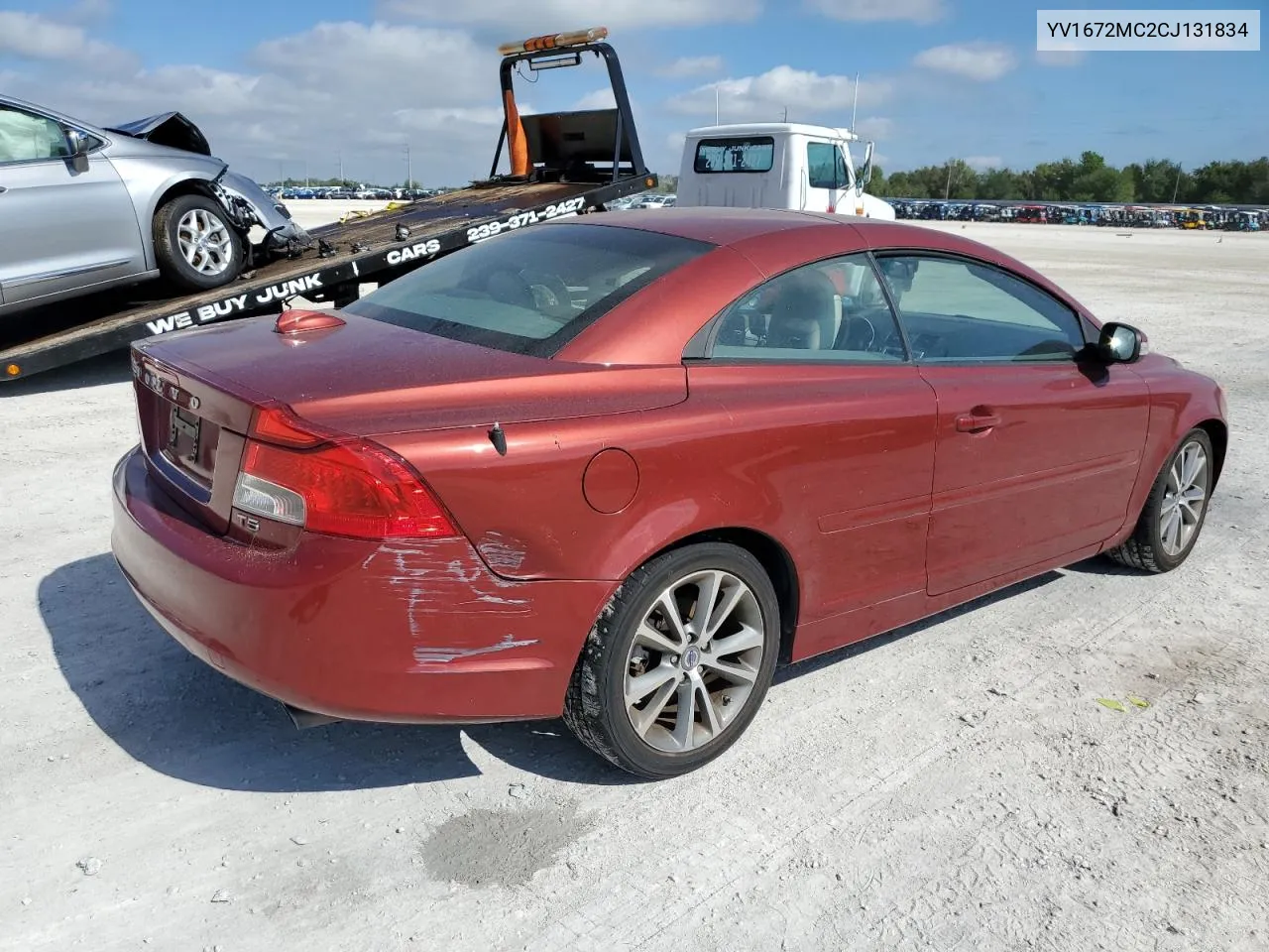 2012 Volvo C70 T5 VIN: YV1672MC2CJ131834 Lot: 81097624