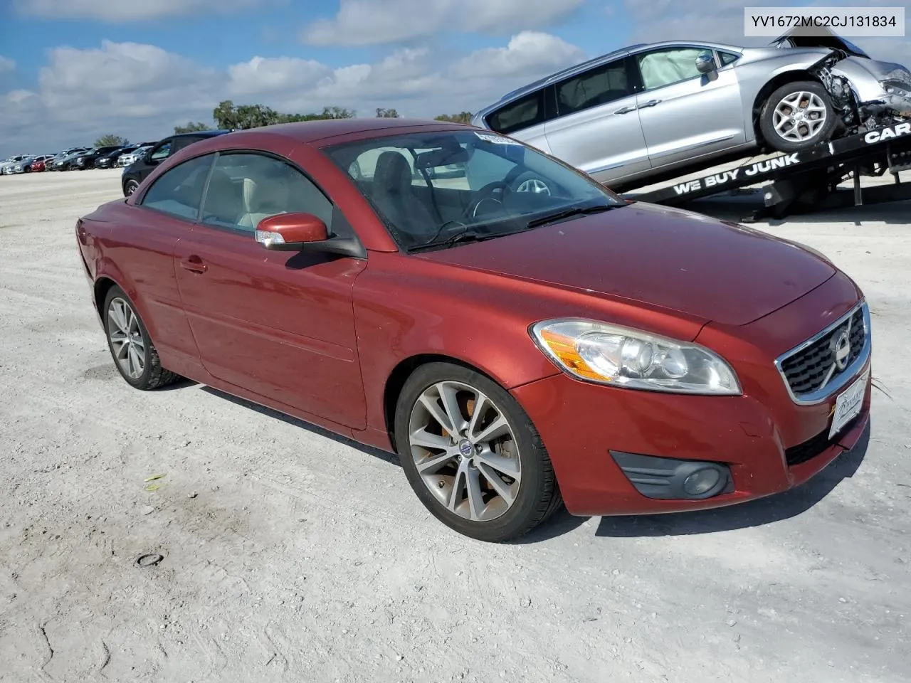 2012 Volvo C70 T5 VIN: YV1672MC2CJ131834 Lot: 81097624