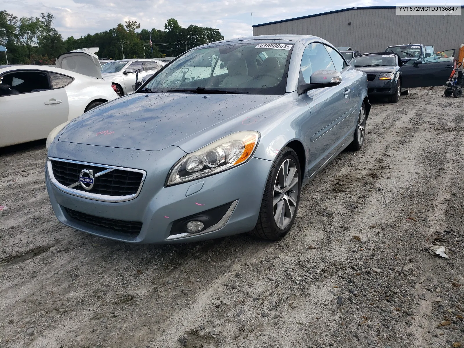 YV1672MC1DJ136847 2013 Volvo C70 T5