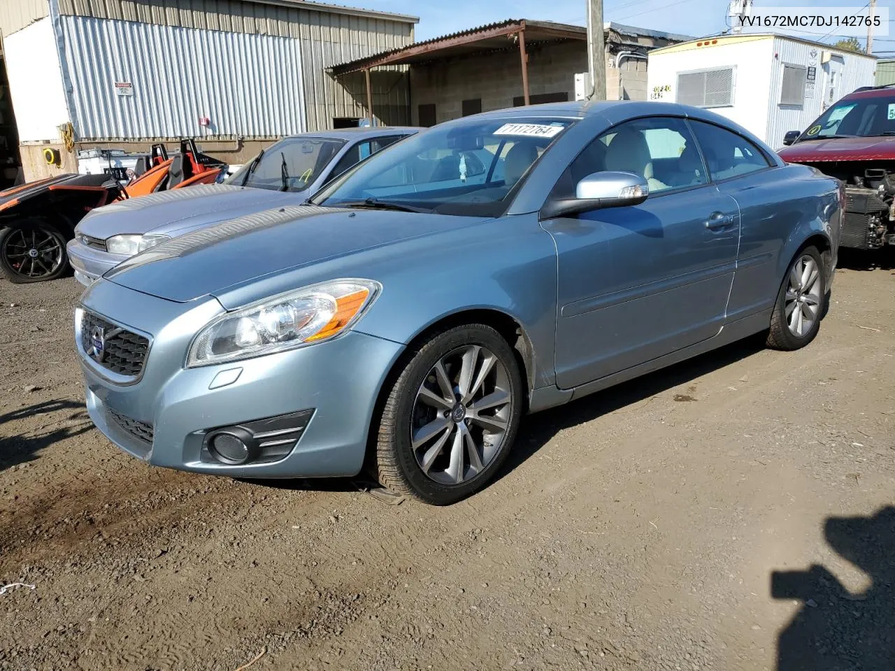 YV1672MC7DJ142765 2013 Volvo C70 T5